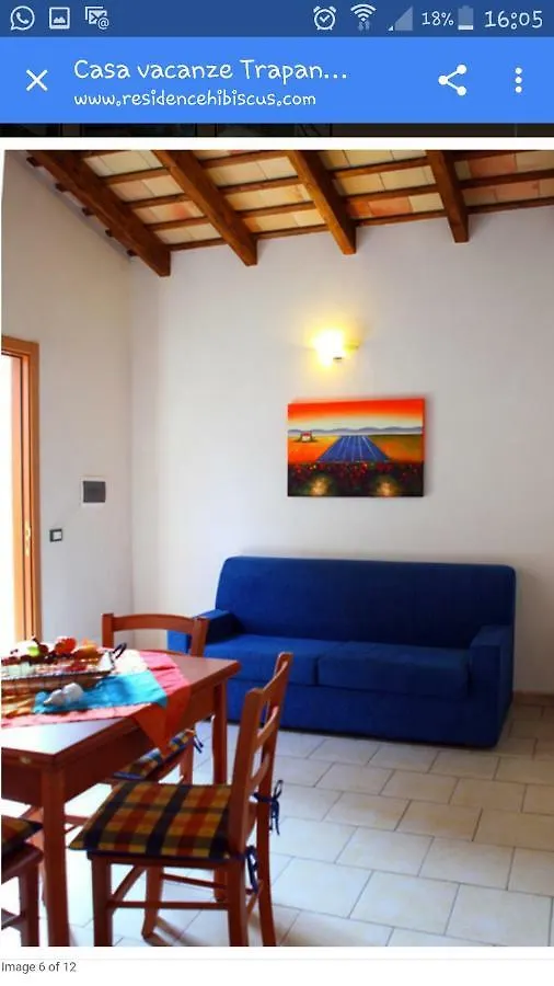 Hibiscus Villa Trapani Italy